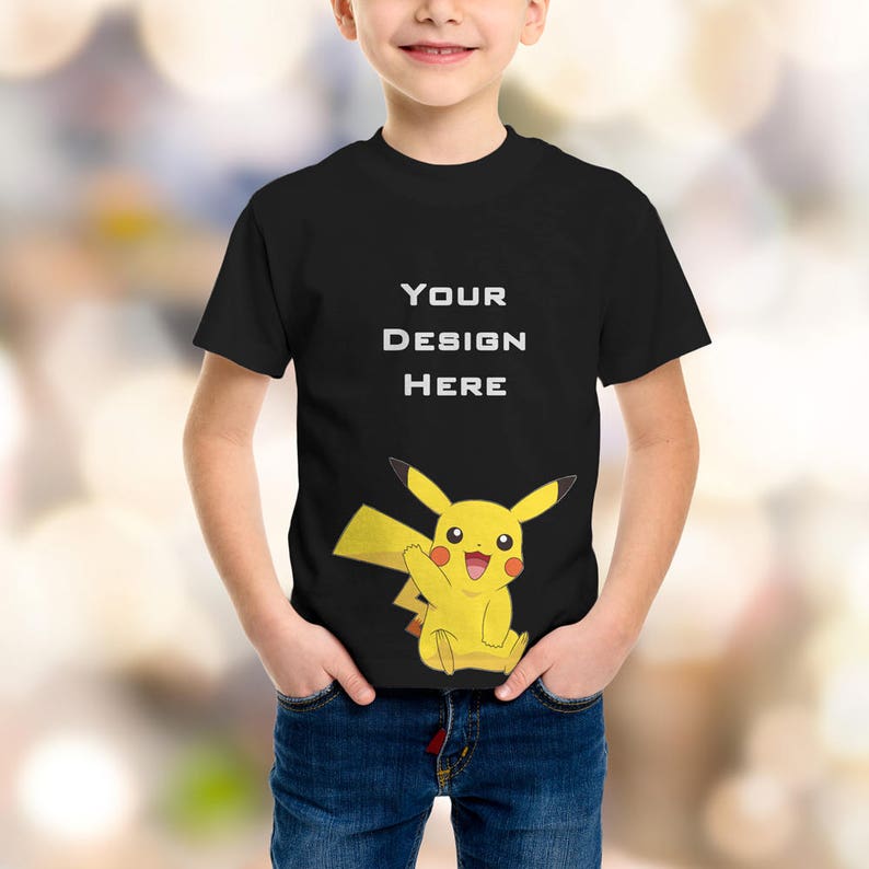 Download Kids Boys T-Shirt Mock-up Back / Front Perfecty Designed | Etsy
