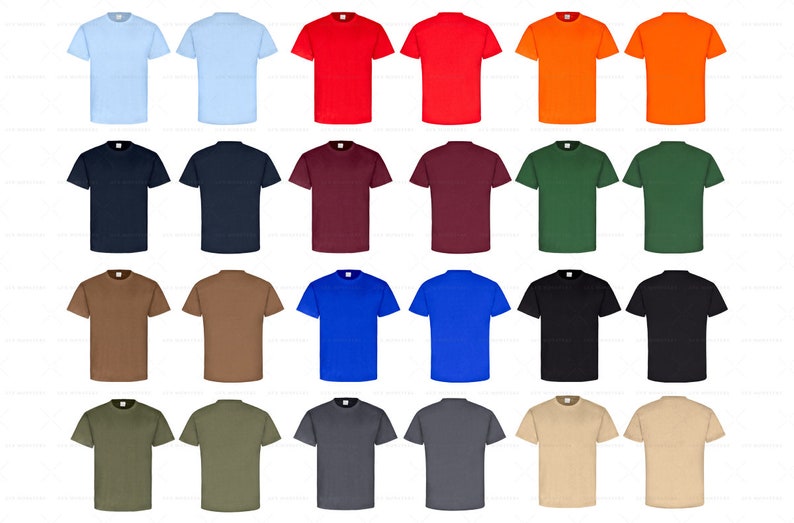 Apparel Mockup Bundle High Resolution 1500X1500 300 dpi Back 26 PNG Transparent 2 PSD bundle Pack TShirt Mockup Front DOWNLOAD