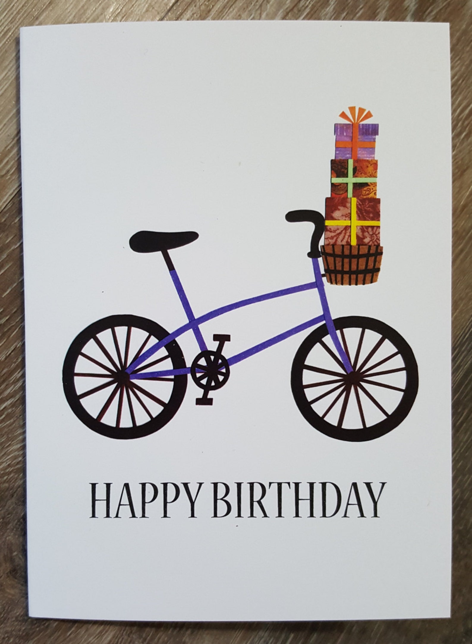 Alles Gute zum Geburtstagskarte Fahrrad Karte lustige alles Etsy.de