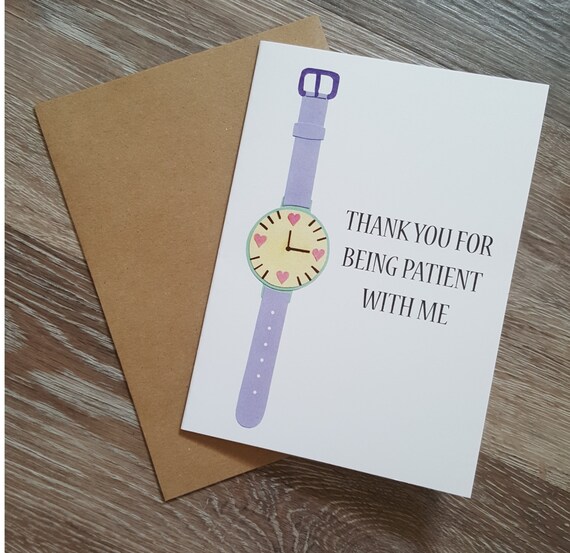 Aider Les Cartes De Remerciement Patience Je Vous Remercie Etsy Aider Les Cartes De Remerciement Patience Je Vous Remercie Etsy
