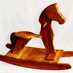 Wooden Rocking Horse image 1
