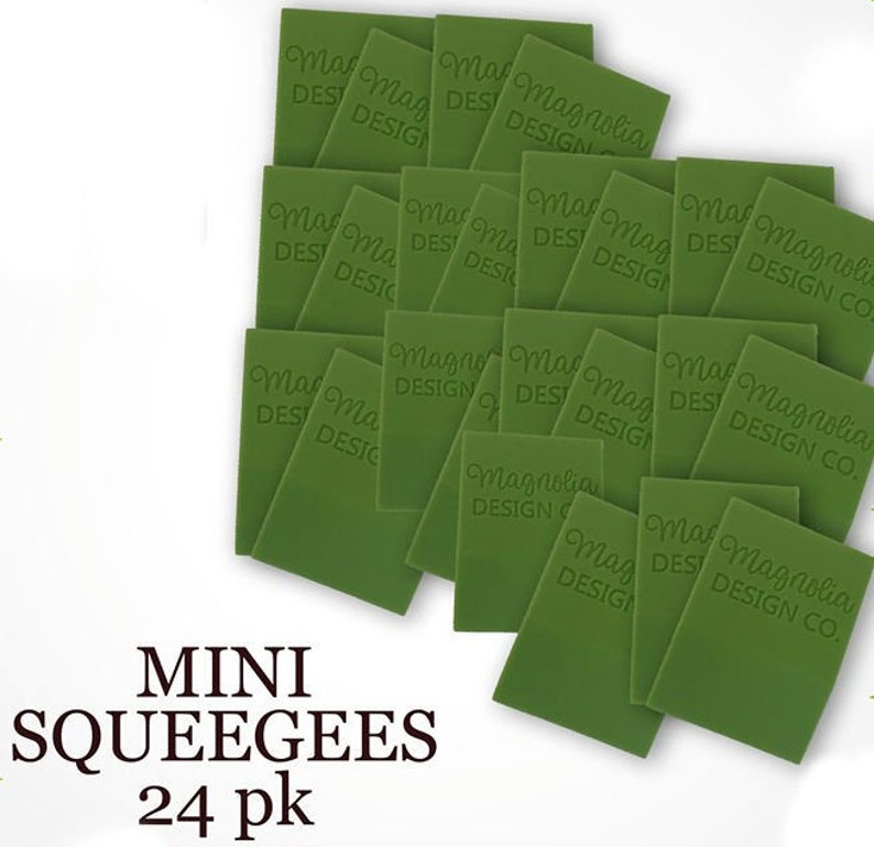 Reusable Mini Squeegee Magnolia Design Co 24 piece Multi Pack