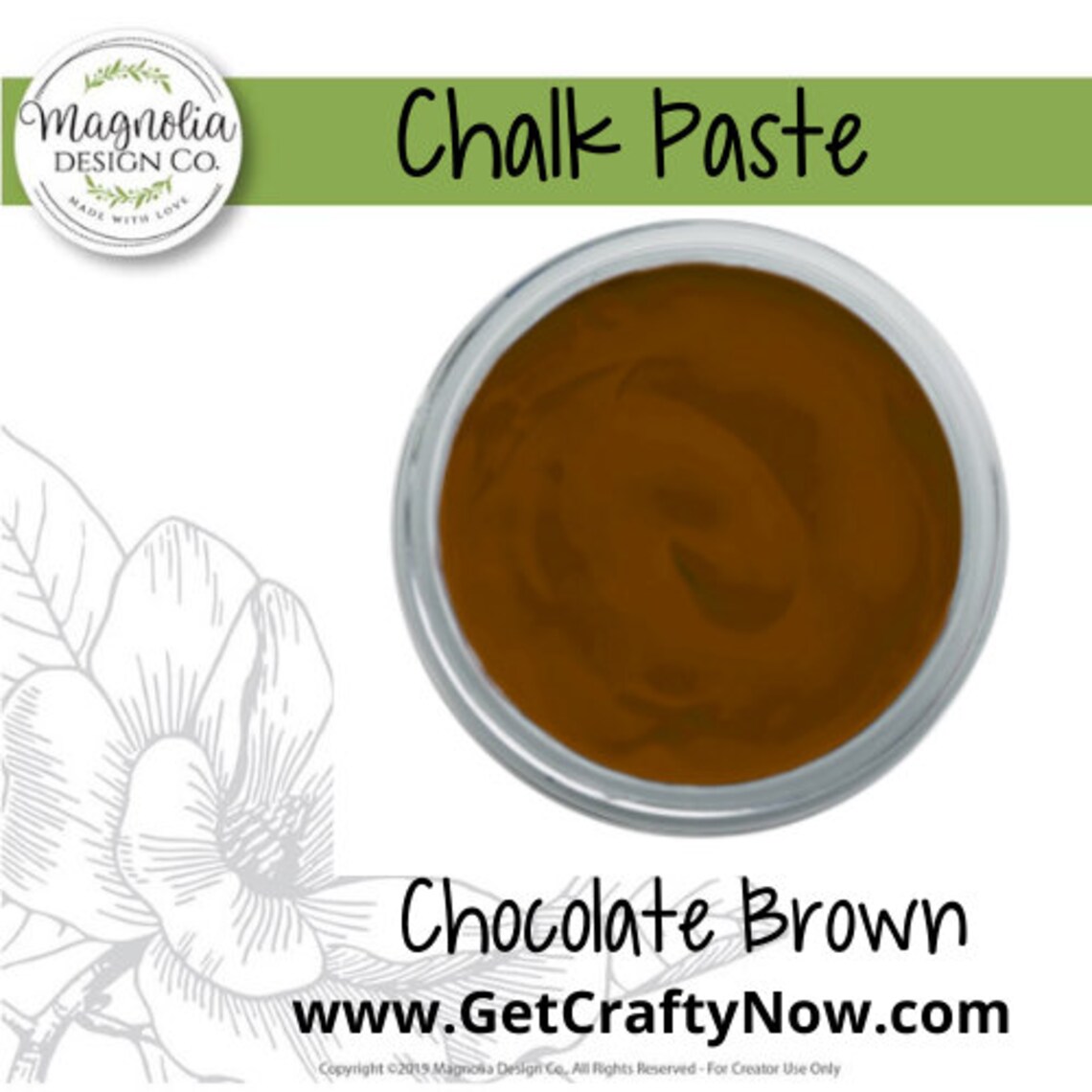 Chalk PasteCHOCOLATE BROWNChalk Art DIYMagnolia Design Etsy