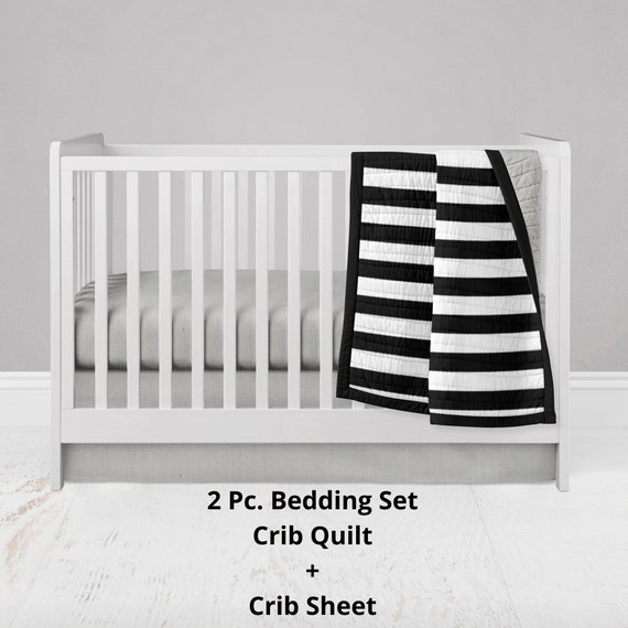 Solid grey cheap crib bedding set