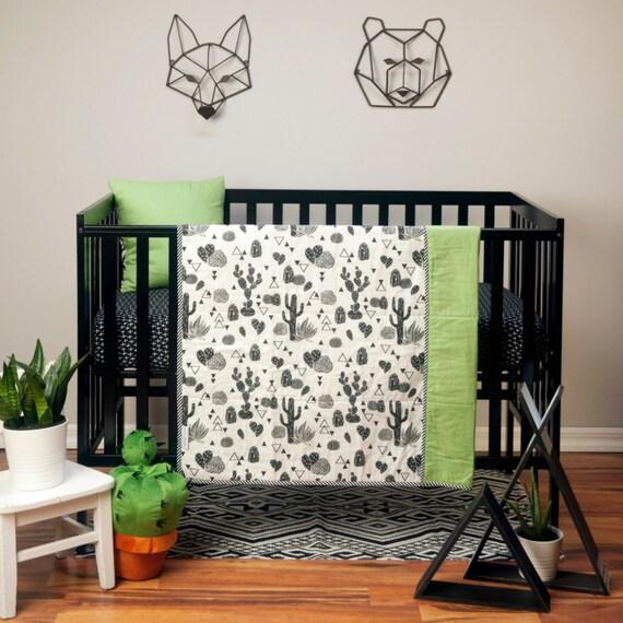 baby boy cactus bedding