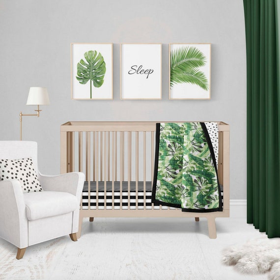 tropical baby bedding