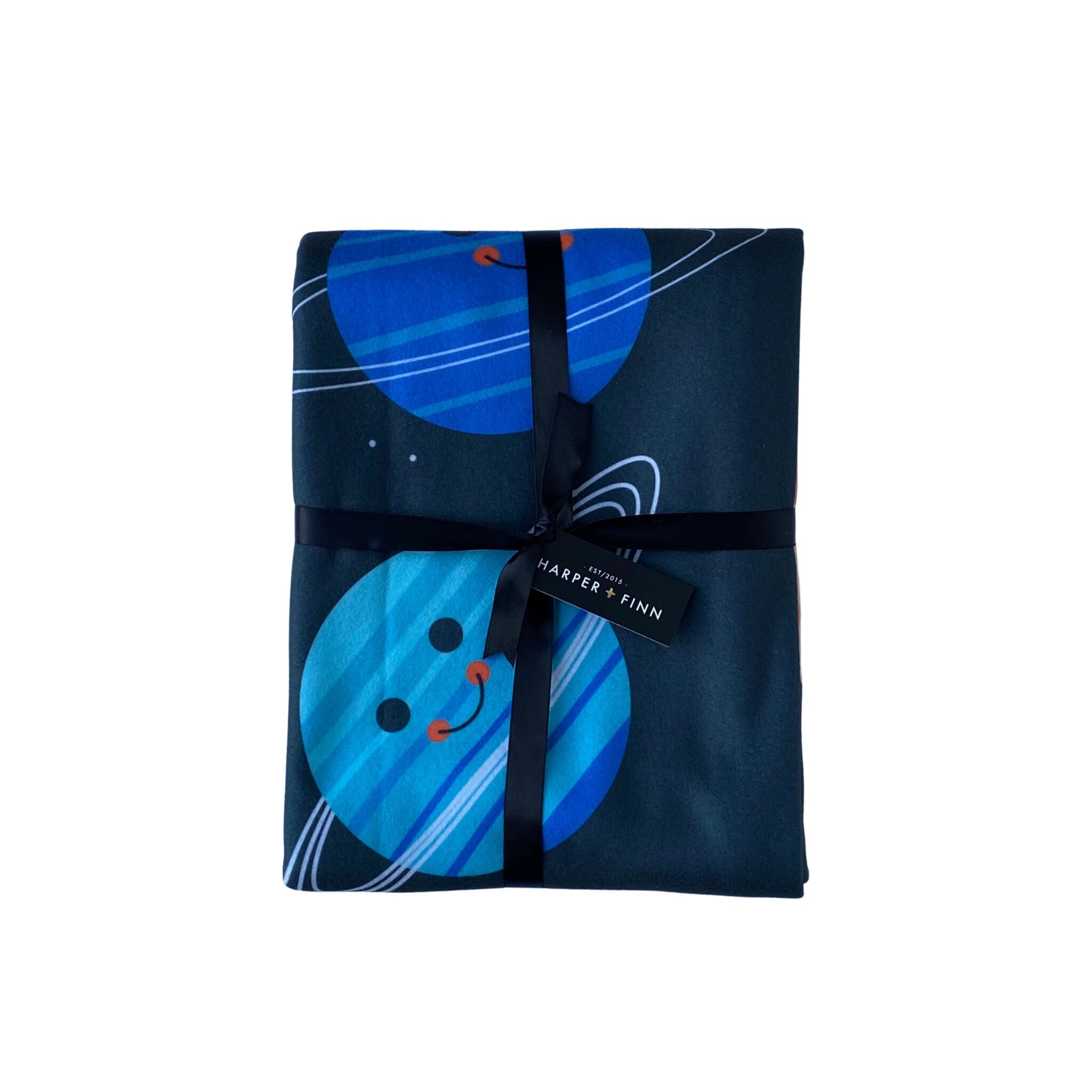 Outer Space Milestone Blanket Solar System Monthly Baby Etsy