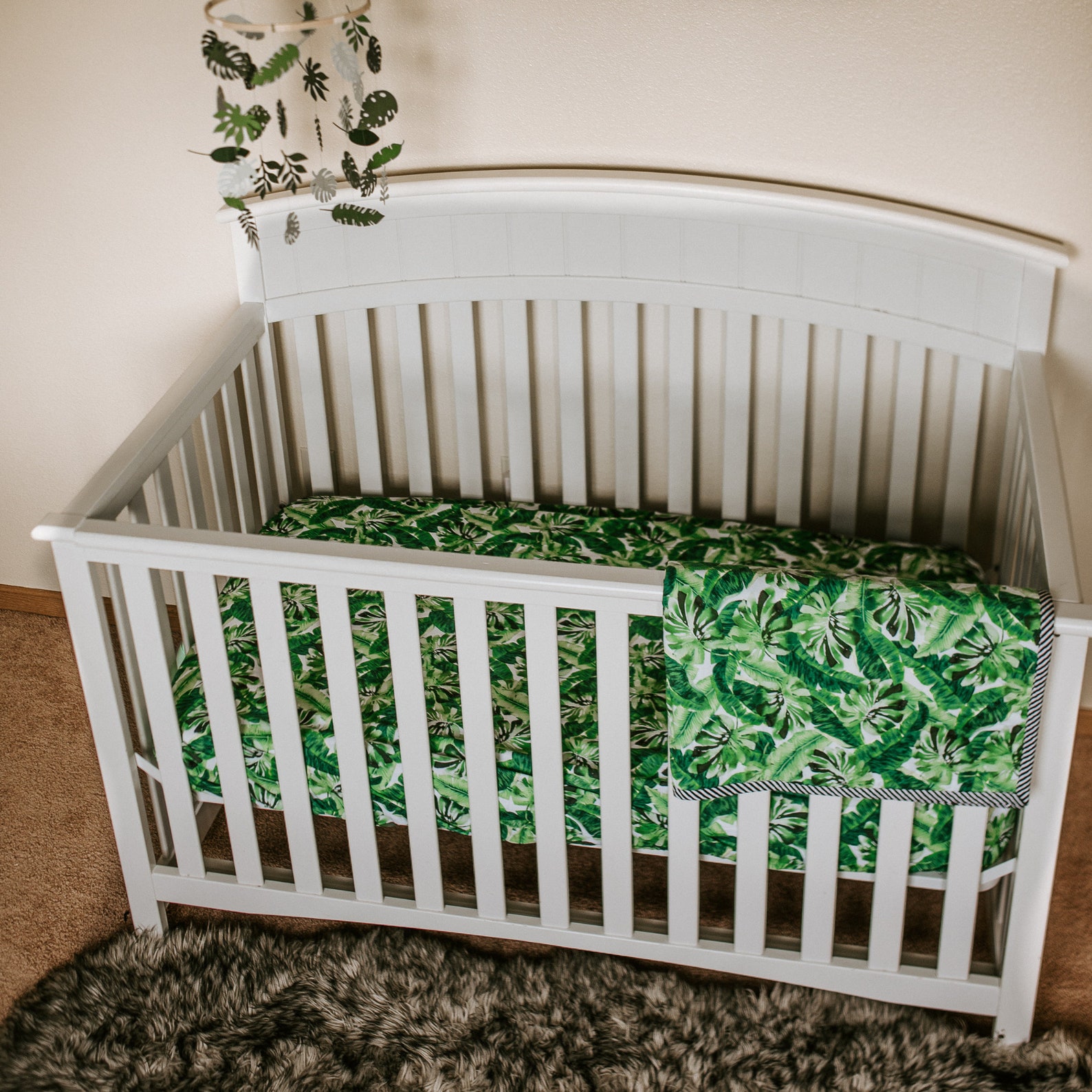 HAWAIIAN BABY CRIB Quilt 40in X 50in Tropical Baby Bedding Etsy