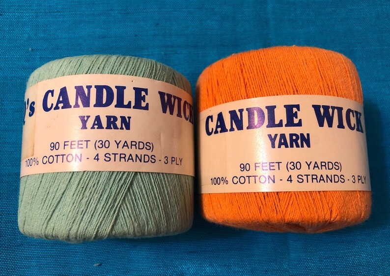 Vintage Candlewick Kits. Candlewick Yarn / Thread in Assorted Etsy
