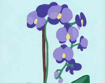 Orchid Paint by Number Kit