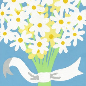Bouquet of Daisies Paint by Number Kit