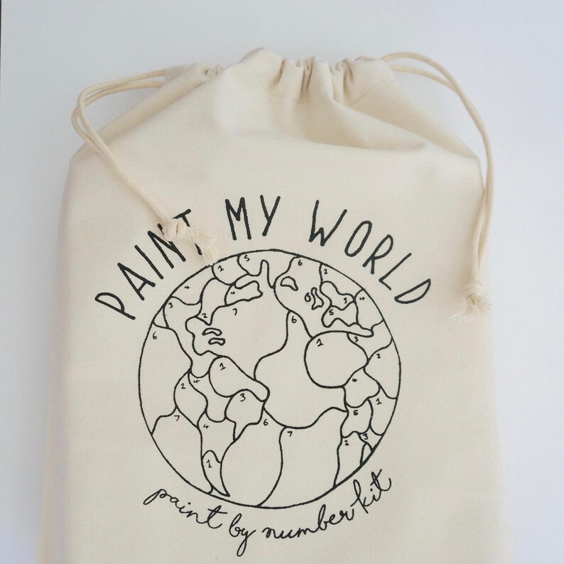 Orchid Paint by Number Kit Etsy