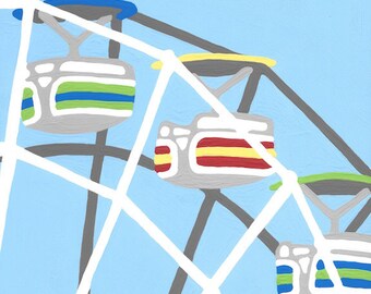 Ferris Wheel Paint by Number Kit