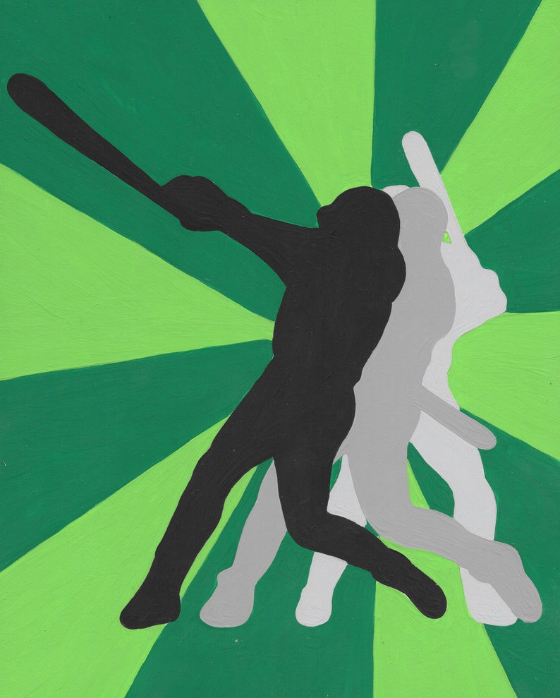 Baseball Paint by Number Kit Etsy