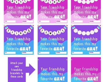 Friendship Bracelet Valentine - Digital Download