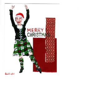 Fille ou Garçon Noël Highland Dancer