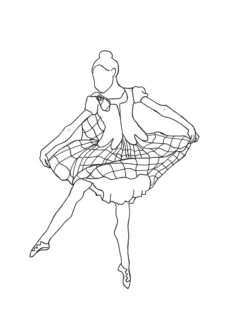 Highland Dance Colouring Book - National Edition - Etsy