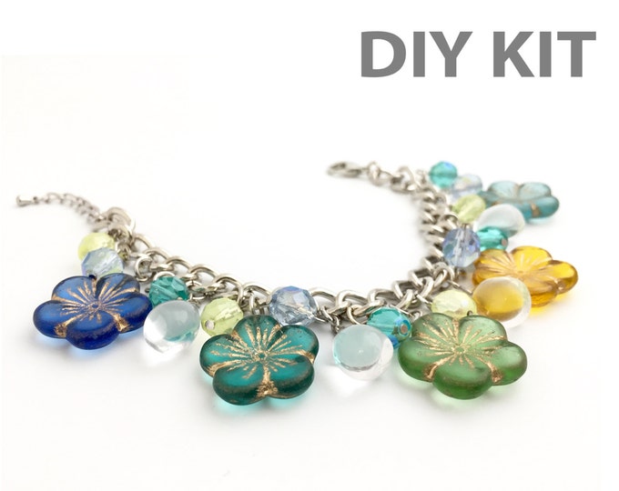 Jewelry DIY Kit Bracelet Kit DIY Jewelry Kit Charm Etsy