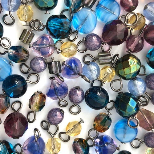 Bulk Lot 100 Dangle Bead Charm Assorted Bead Mix Bead Soup Etsy
