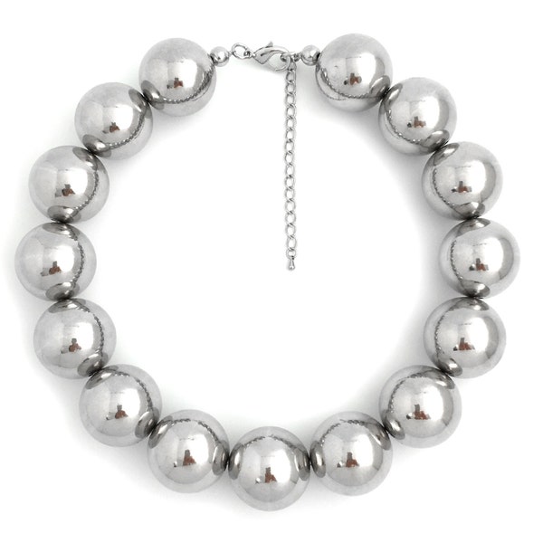 The Very Big Bead Stone Necklace