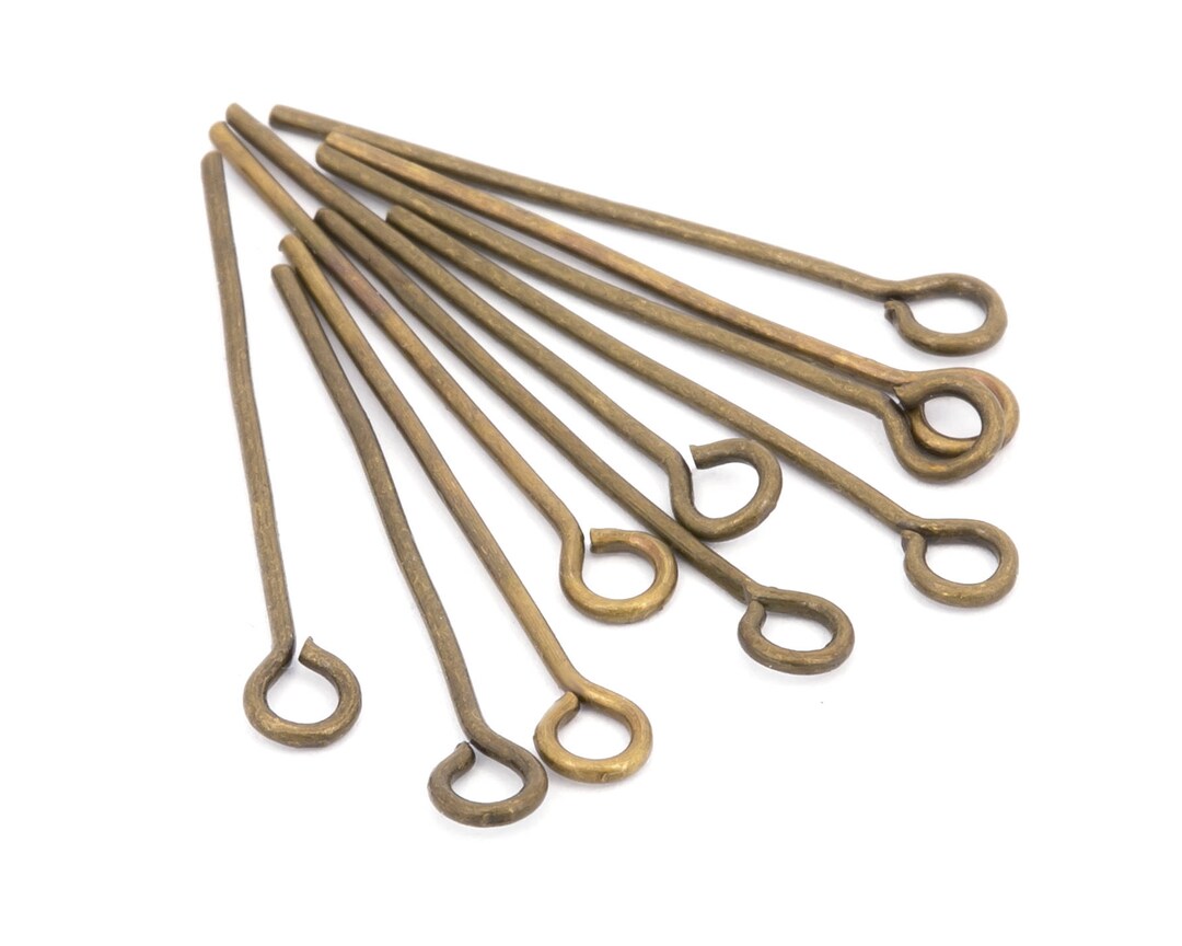 30mm Antique Bronze Eye Pin Copper Findings Jewelry Etsy UK