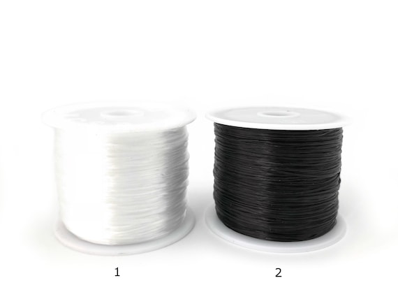 1Roll Elastic Cord String Transparent Elastic Thread For Jewelry Making Diy  Bracelet Necklace Beaded Accessories 0.5-1.5mm