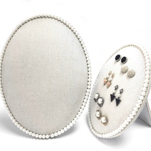 Oorbel displaystandaard ingelijste oorbel houder nageloorring organizer hangende oorbel houder oorbelhanger sieraden displaystandaard 2 maten CM6-1