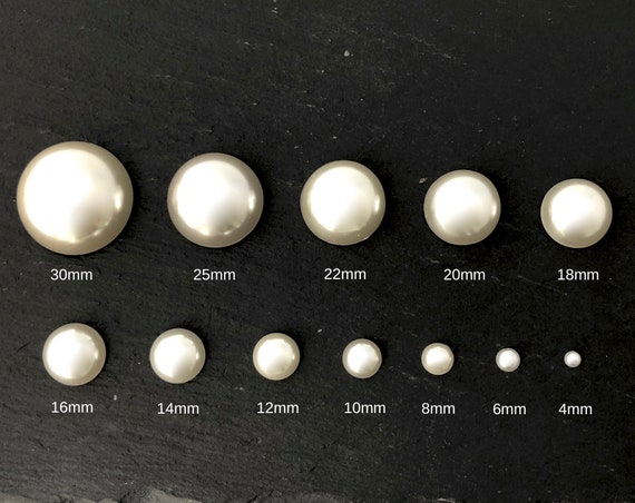 Flat Back Pearls - 3 Mm, Ccfbp3mm