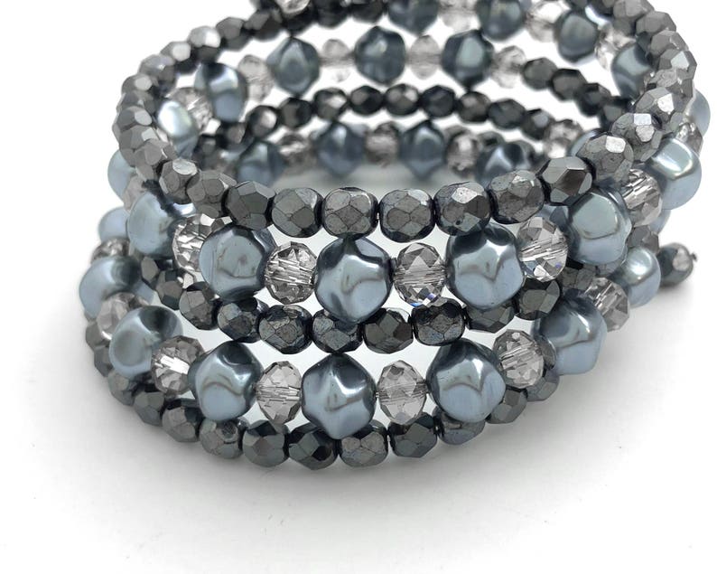 Memory Wire Bracelet Kit DIY Jewelry Kit Beading Kits Etsy