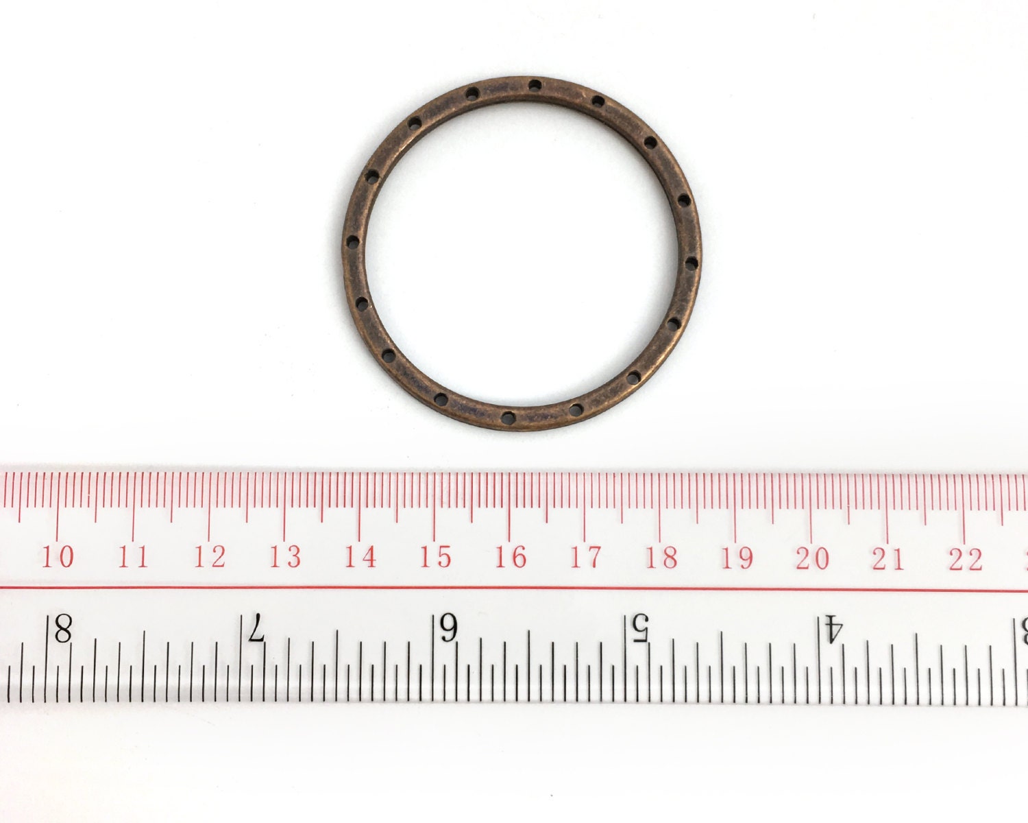 50mm Ring Pendant, String Art Kit, Round Connector, Ring With Holes ...