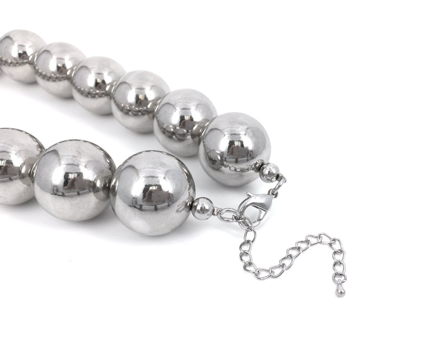 ◆VINTAGE HOLLYWOOD◆ Galaxy Ball Beads Necklace VH2335NE006 Vintage Old Hollywood Glam Bauble Extra Long Strand Necklace
