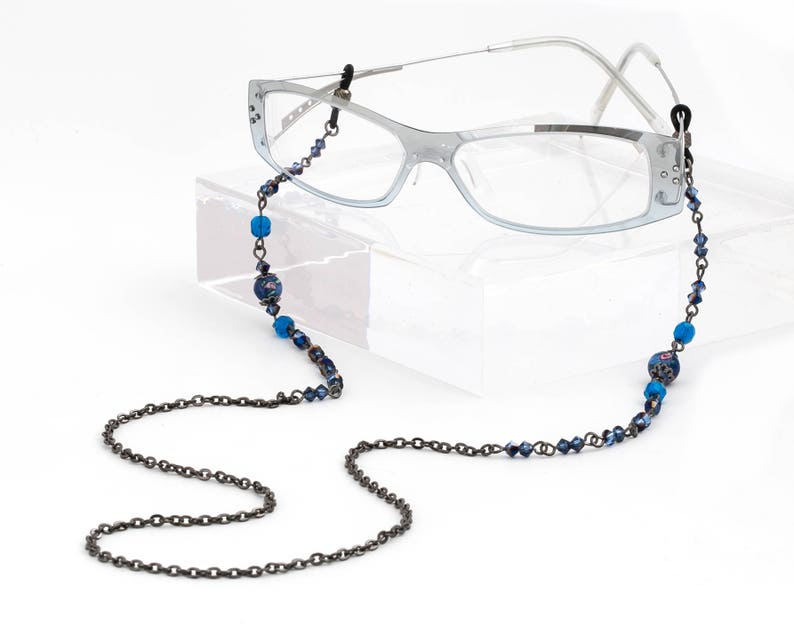 Eyeglass Chain Eyeglass Holder Eyewear Holder Necklace Etsy