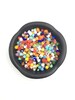 4-5mm Murrini Millefiori Transparent Assorted Mix, Effetre, COE 104, Mosaic Art, Lampwork, Fused Glass, Murano Glass, 20g, ML02 