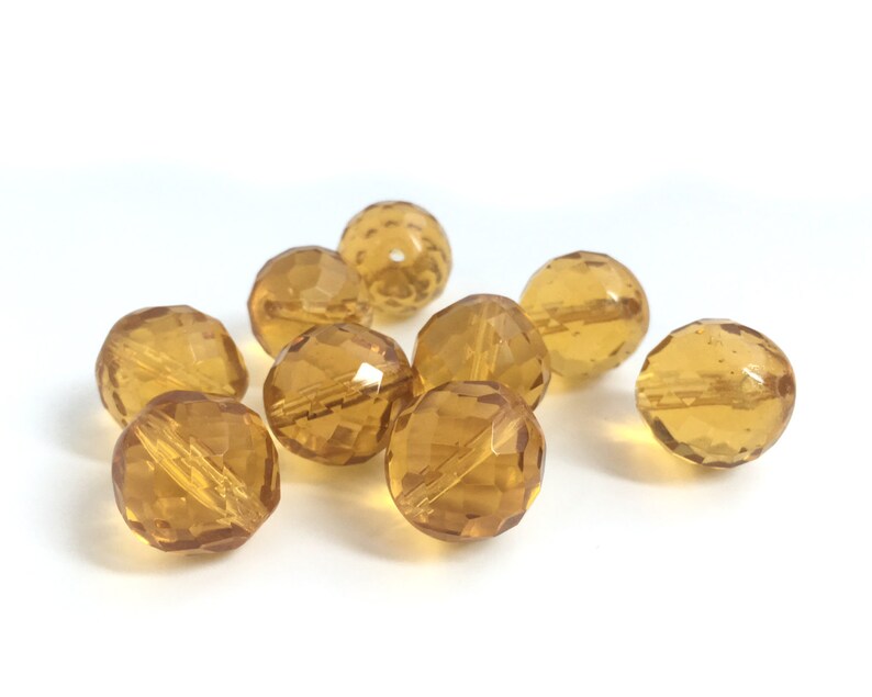 4pcs 18mm Fire Polished Bead 1447E Bohemian Beads Round Faceted Beads Chunky Beads Large Glass Beads Czech Glass Beads