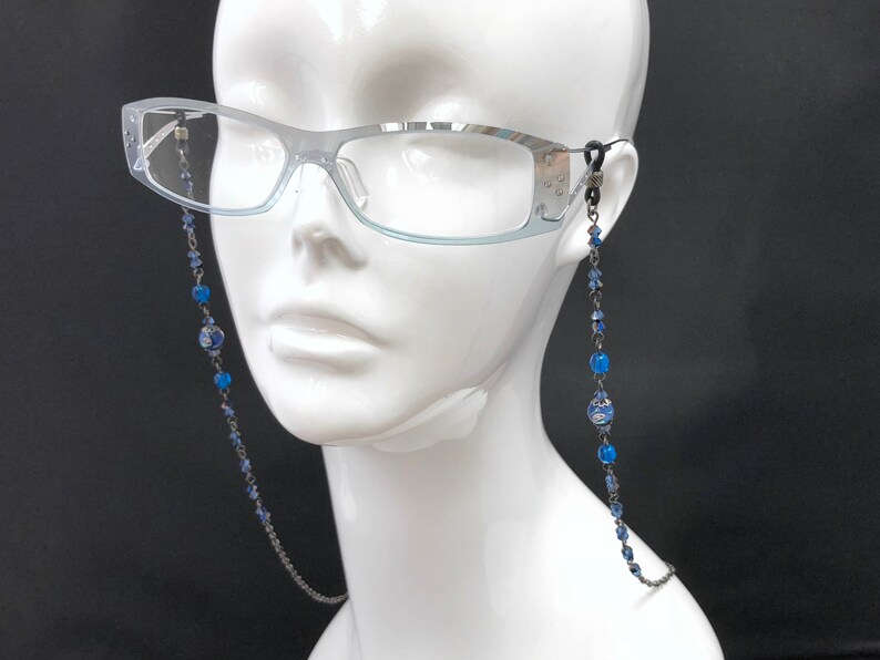 Eyeglass Chain Eyeglass Holder Eyewear Holder Necklace Etsy