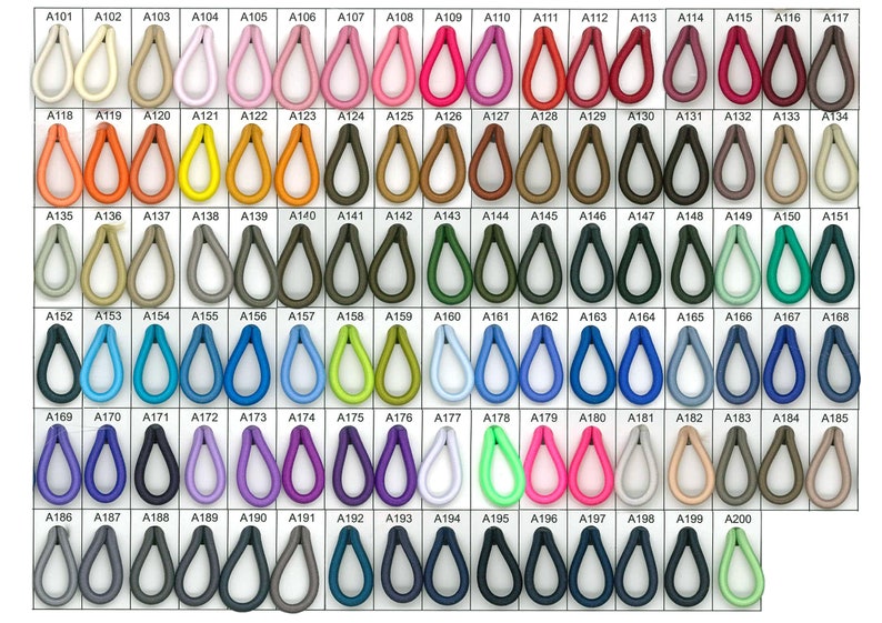 2mm 2.5mm 3mm Elastic Cord, 200 Colors, Stretch Cord, Stretchy Hair Ties, Elastic Hair Bands, Drawcord, Elastic By the Yard, Wholesale image 2