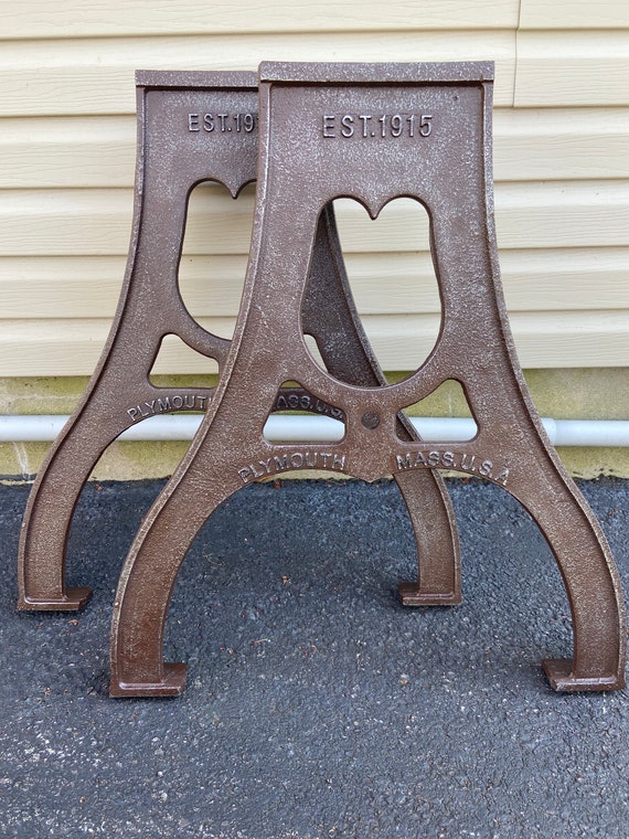 Cast Iron legs Table base Metal base Plymouth Mass Etsy