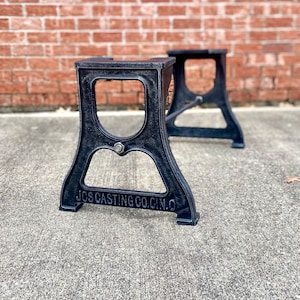 Iron table legs for sale deals