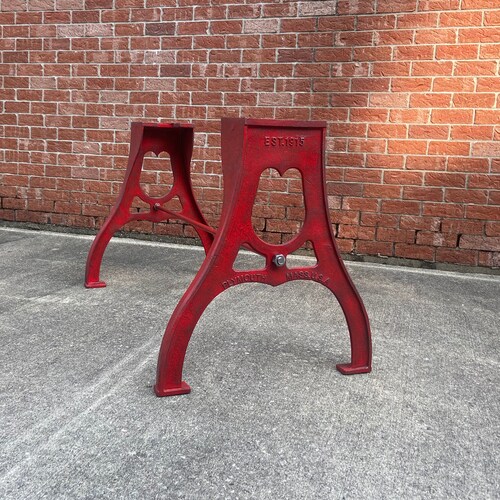 Cast Iron Dining Table Legs 2 Pack Industrial. JCS CASTING Co. Etsy