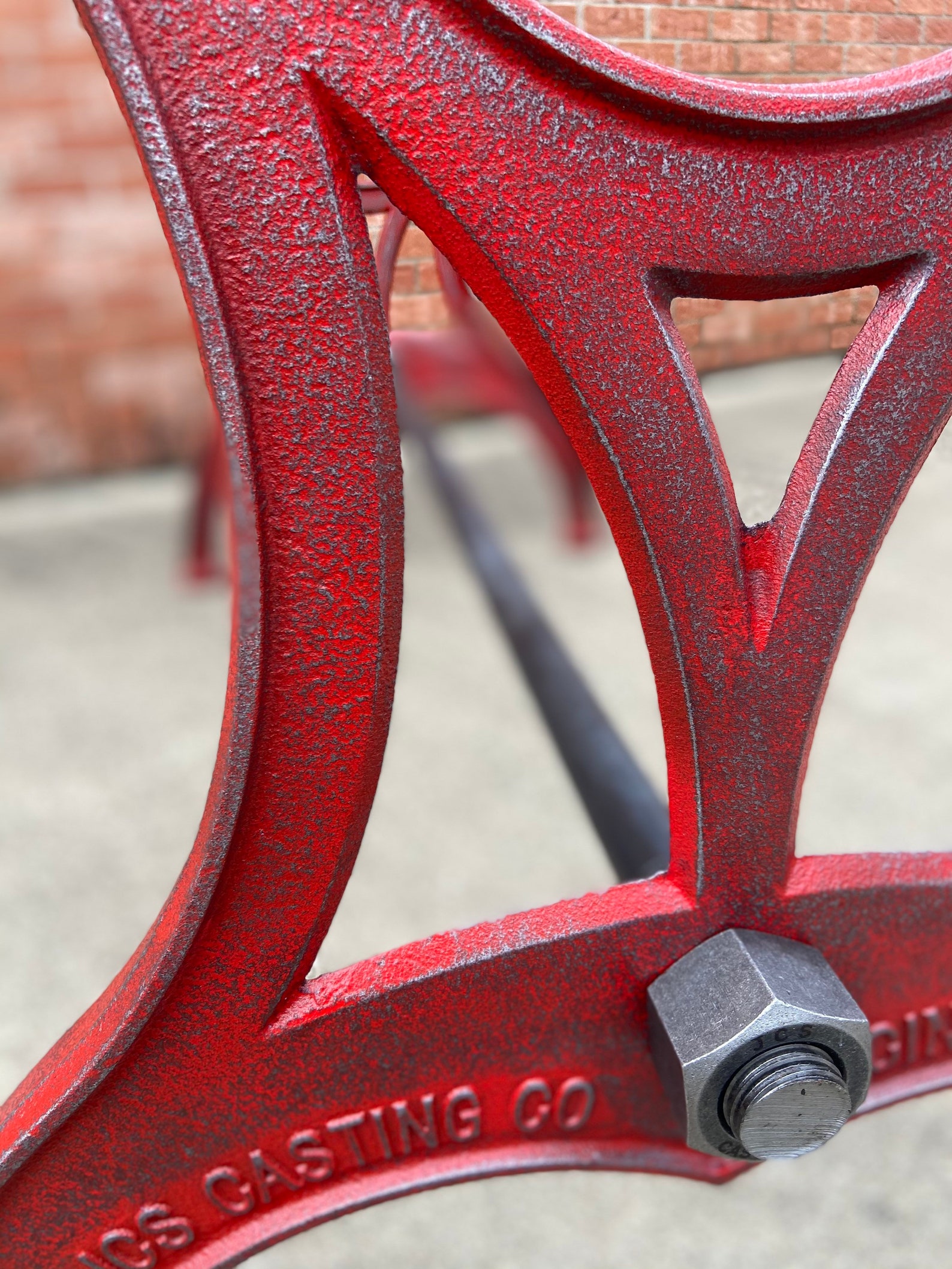 34 Counter Height Cast Iron Table Legs Base Industrial Etsy