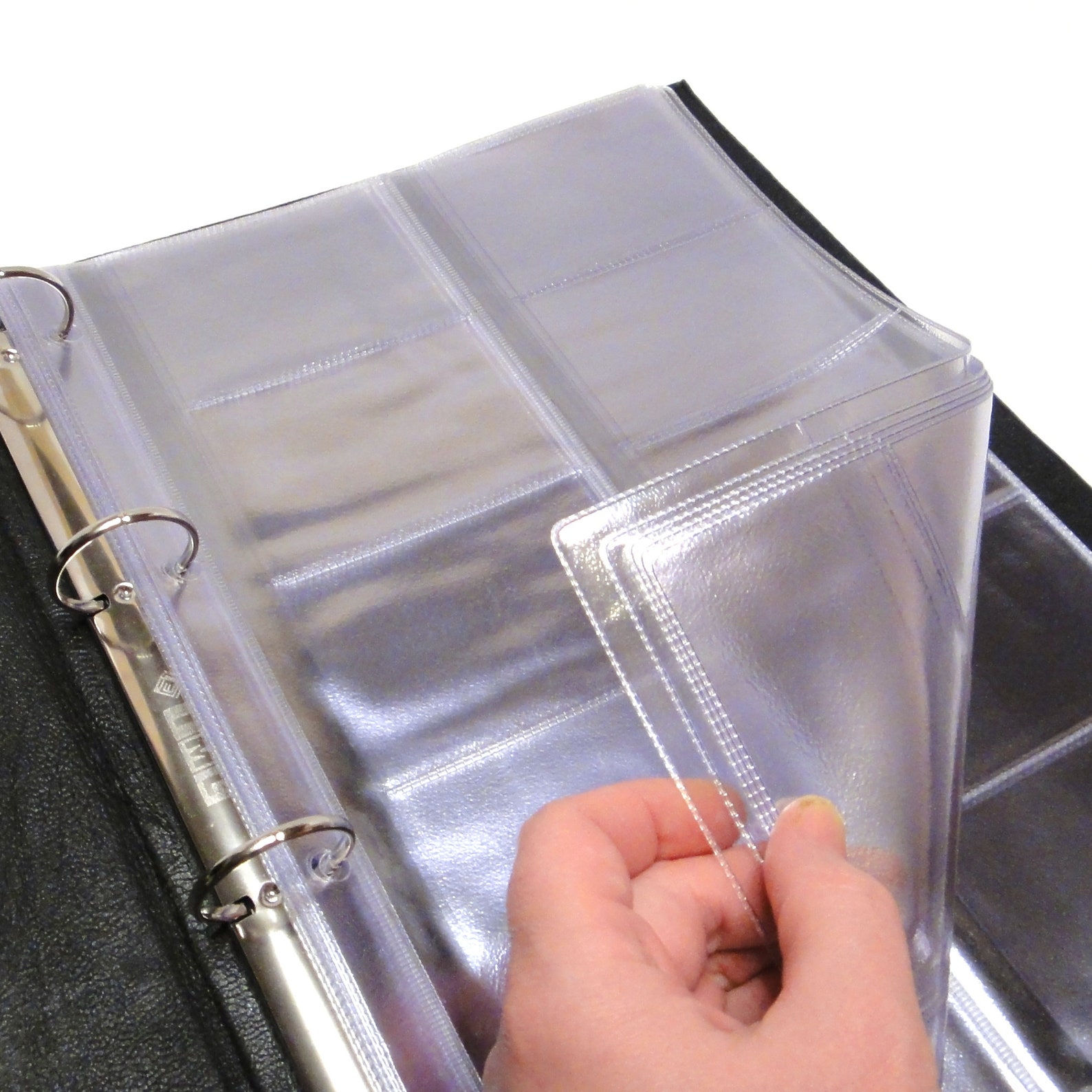 Grand portecartes de visite A4 album Organizer Book en cuir Etsy