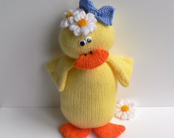 Patrón de tejido - Daisy Duckling