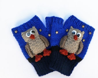 Night Owl Mittens Knitting pattern