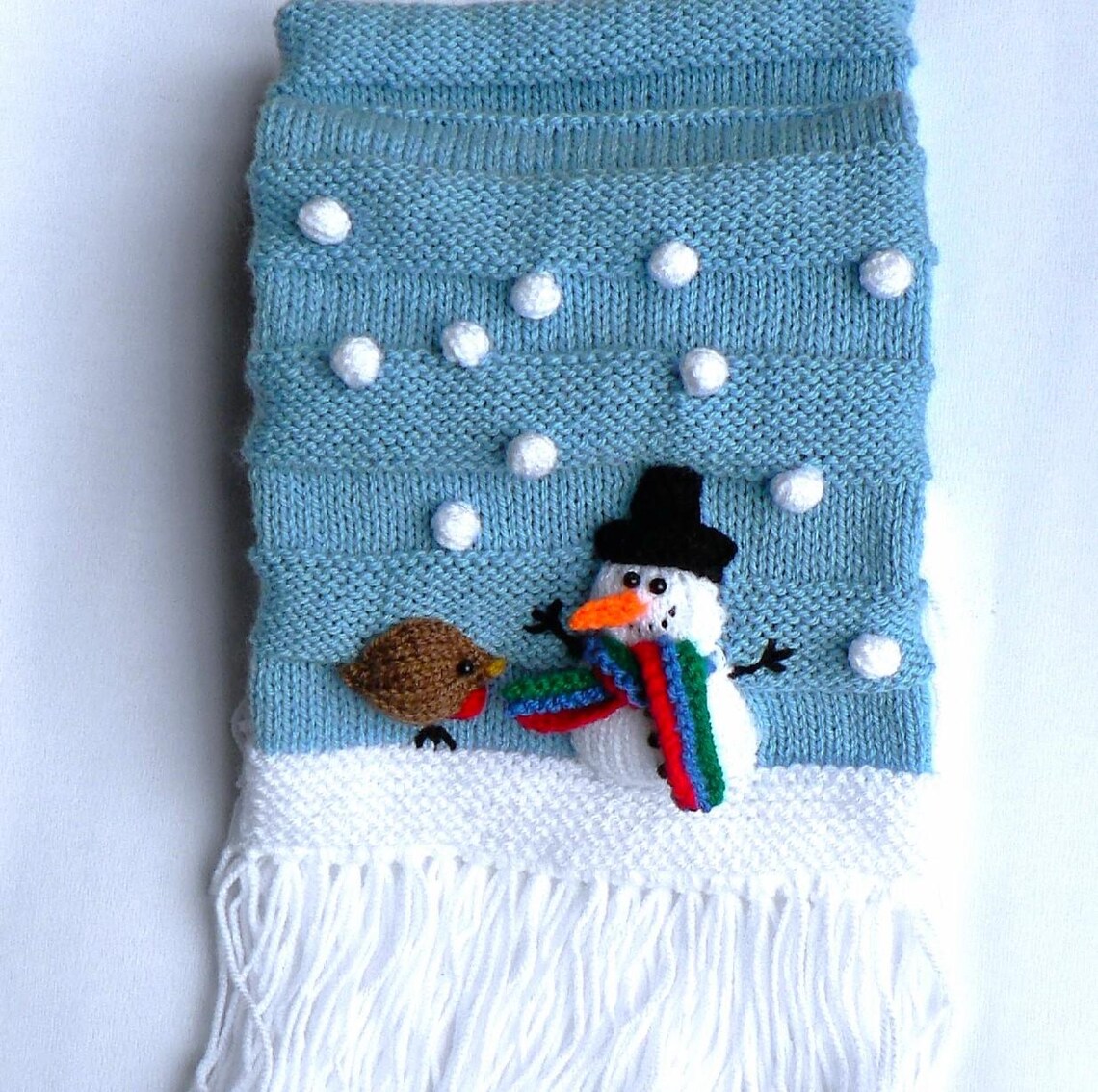 Snow Knitting Pattern Let It Snow Knitting Pattern - Etsy