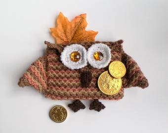 Owlet Purse/gift bag Knitting pattern