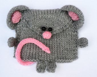 Mini mouse purse Knitting pattern