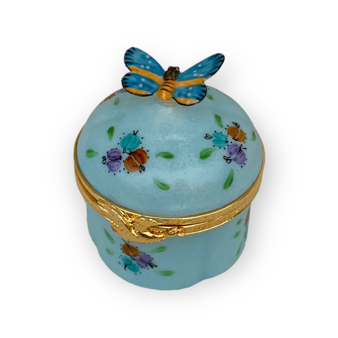 Blue Butterfly Box Enchanted and Magical Box Customizable Etsy UK