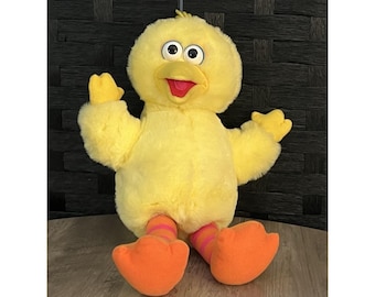 Klasyczny pluszowy ptak Tyco Sesame Street z 1996 r. o wymiarach 16" na 16 cali!