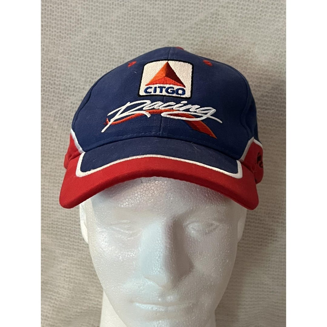 Vintage Citgo Racing Hat Jeff Burton Chase NASCAR Cap Roush Racing 99 ...
