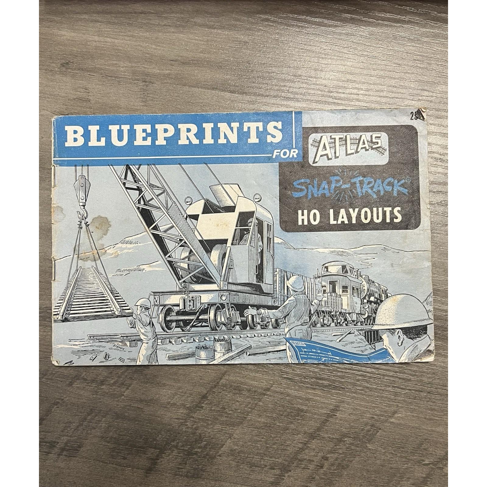 Atlas HO Snap Track 3 Boxes + Blueprints Booklet 1960 Model Train ...